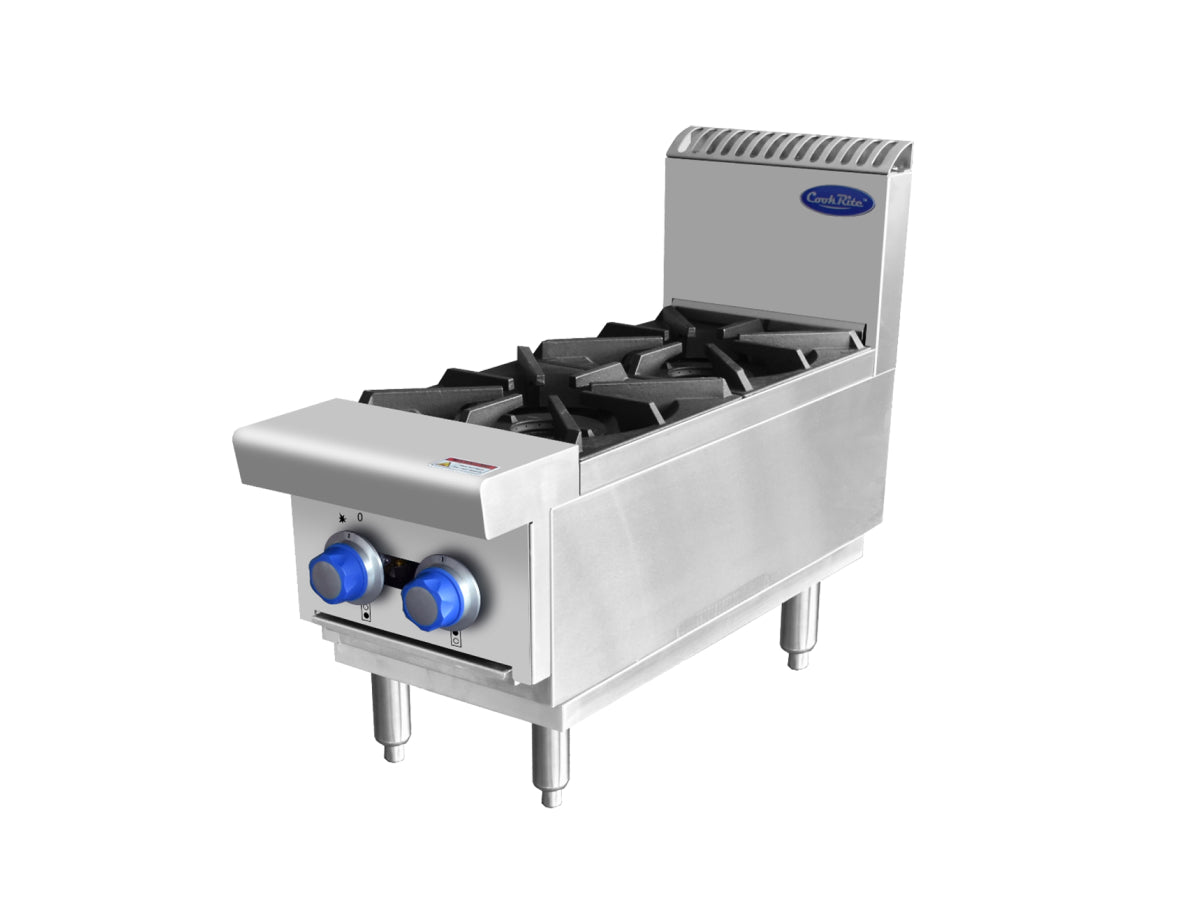 OPEN 2 BURNER COOK TOPS - AT80G2B-C