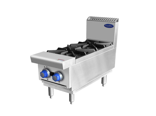 OPEN 2 BURNER COOK TOPS - AT80G2B-C