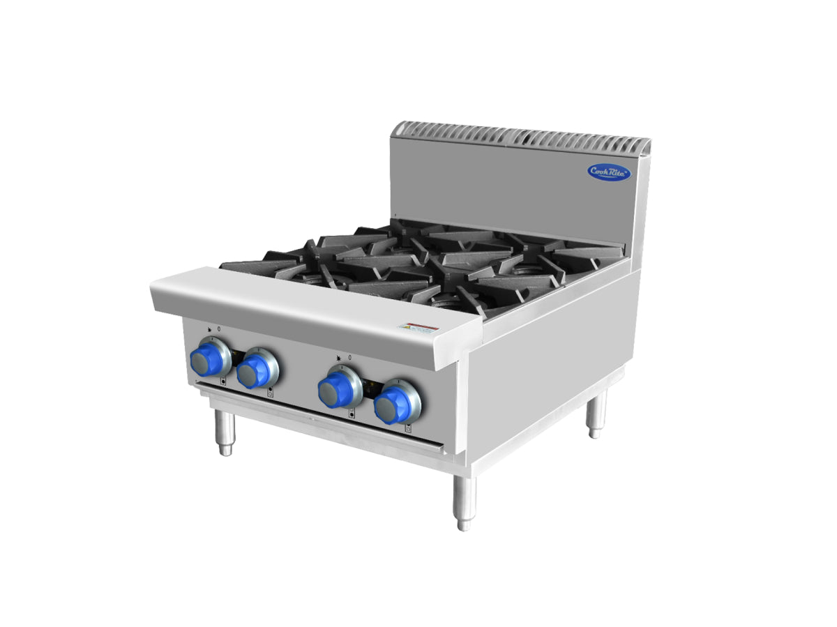 OPEN 4 BURNER COOK TOPS - AT80G4B-C