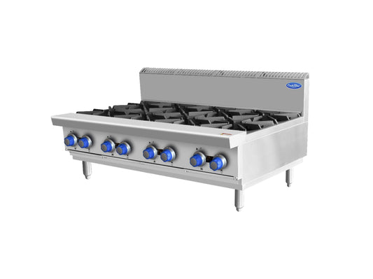 OPEN 8 BURNER COOK TOPS - AT80G8B-C
