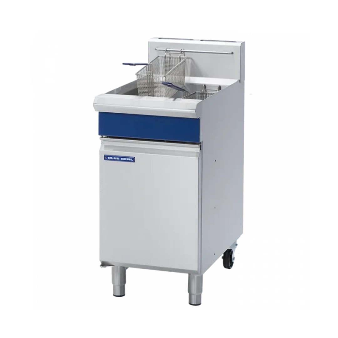 USED: Blue Seal Evolution Series 450mm Gas Fryer - GT45