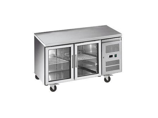EXQUISITE UNDER BENCH CHILLER 2 GLASS DOOR - USC260G
